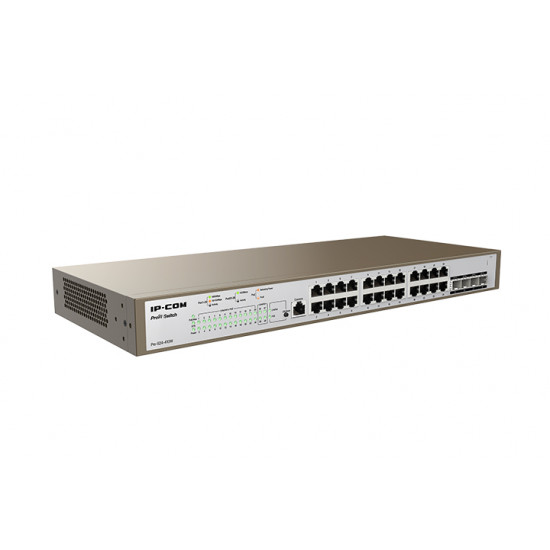 IP-COM Switch 24port Gigabit + 4xSFP + 1xConsole Layer 3 Managed PoE PRO-S24-410W
