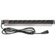 RACK PDU 1U 9 SCHUKO W/SWITCH/C14 BKT-1134L210.09-0 BKT