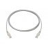 PATCH CABLE CAT6 U/UTP LSZH/1M GRAY BASIC R833690 R&M