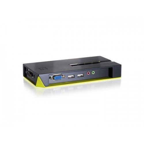 NET SWITCH KVM USB VGA/4PORT KVM-0421 LEVELONE