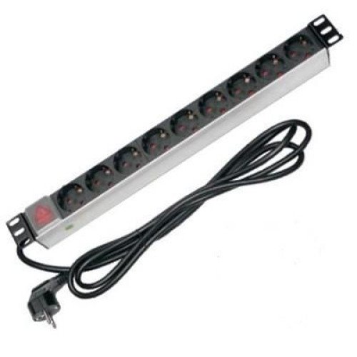 RACK PDU 1U 9 SCHUKO W/SWITCH/BKT-1134L010.09-0 BKT