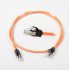 PATCH CABLE CAT6A LSZH 10M/ORANGE N11A.U1F100OK AGINODE