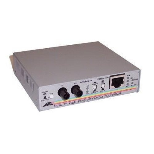 NET CONVERTER 100M FX-TX/ST MM AT-MC101XL-60 ALLIED