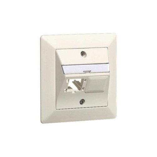 NET ACC OUTLET 2X1P 88X88/WHITE R310788 R&M