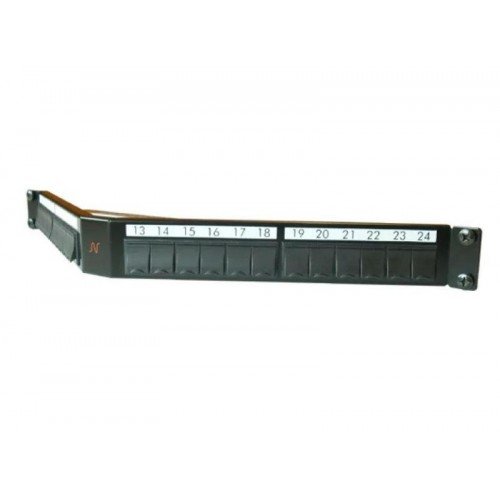 PATCH PANEL 24 SNAP-IN ANGLED/BLACK N521.671 AGINODE