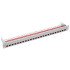 PATCH PANEL CAT6A EL 24XRJ45/1U GRAY R813493 R&M