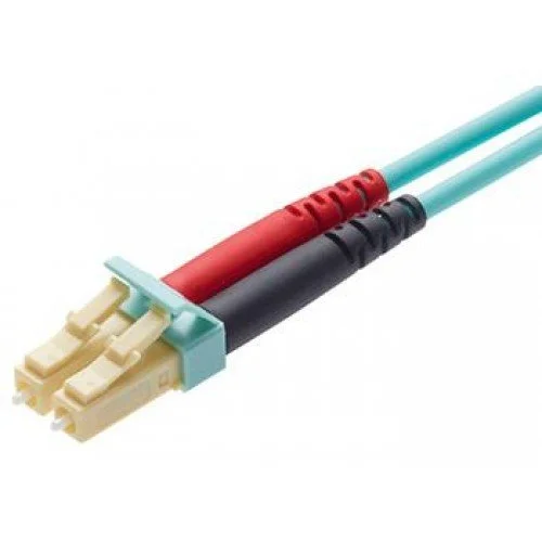 PATCH CABLE FO LC-DUPLEX LSZH/OM3 3M BEIGE/TURQ R323065 R&M