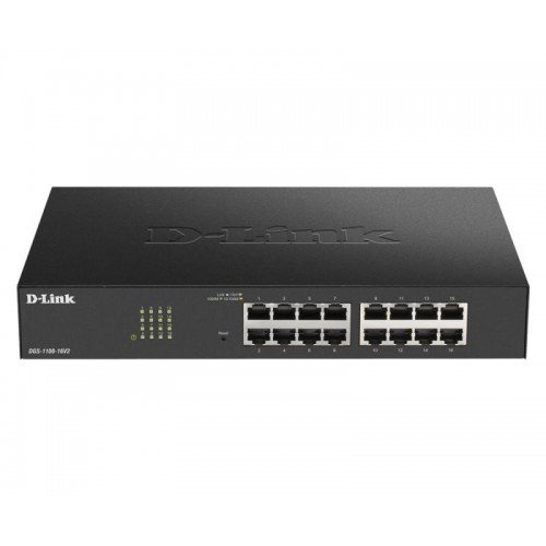 NET SWITCH 16PORT 10/100/1000/POE DGS-1100-16V2 D-LINK