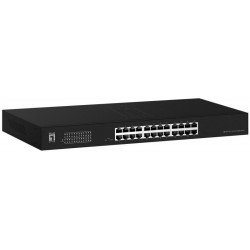 NET SWITCH 24PORT 10/100/1000M/GEU-2431 LEVELONE