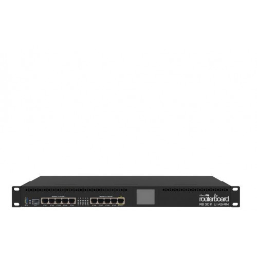 NET ROUTER 1000M 10PORT/1SFP RB3011UIAS-RM MIKROTIK
