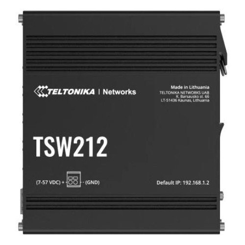 NET SWITCH 8PORT 10/100/1000/2SFP L2 TSW212 TELTONIKA