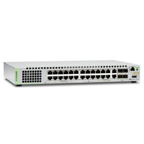 NET SWITCH 24PORT 10/100/1000T/2SFP AT-GS924MX-50 ALLIED