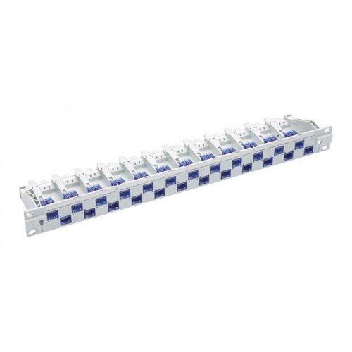 PATCH PANEL CAT6 24XRJ45/1U GRAY R812475 R&M