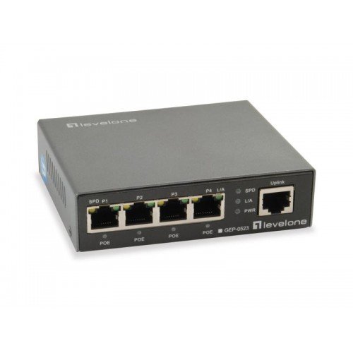 NET SWITCH 5PORT 10/100/1000M/GEP-0523 LEVELONE