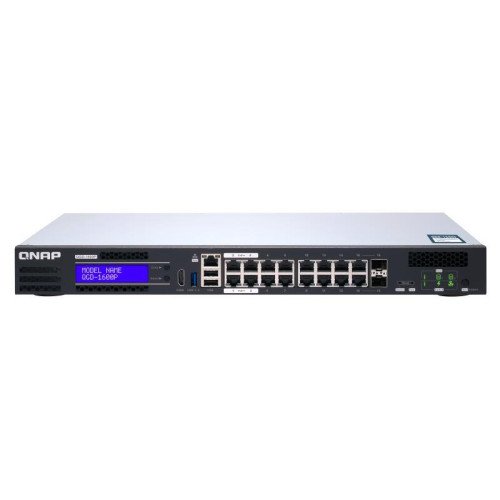 NET SWITCH 16PORTS POE/QGD-1600P-8G QNAP