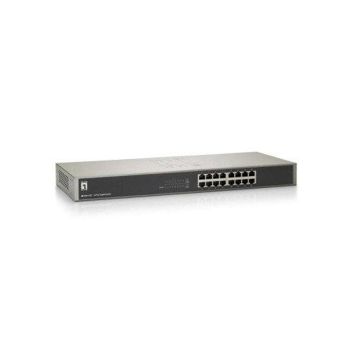NET SWITCH 16PORT 10/100/1000M/GSW-1657 LEVELONE