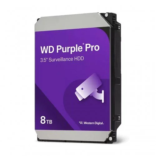 HDD SATA 8TB 7200RPM 256MB/PURPLE PRO WD8002PURP WDC