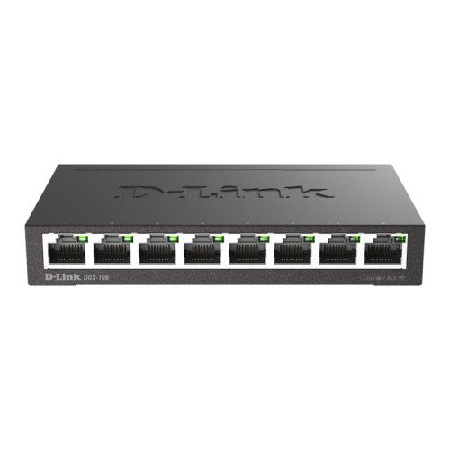 NET SWITCH 8PORT 10/100M/FAST ETH DES-108/E D-LINK