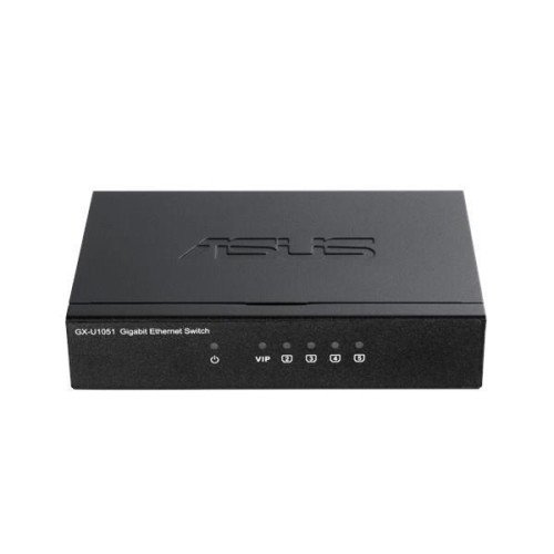 NET SWITCH 5PORT 1000M/GX-U1051 ASUS