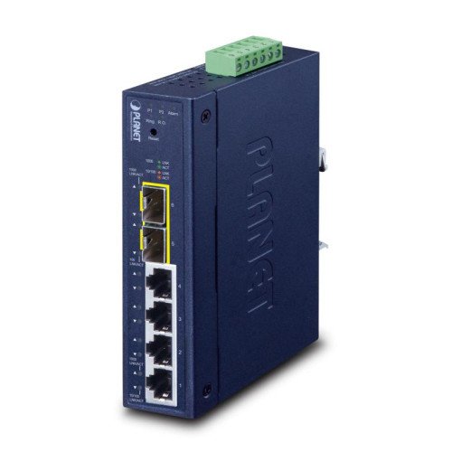 NET SWITCH 4PORT 1000M/IGS-4215-4T2S PLANET