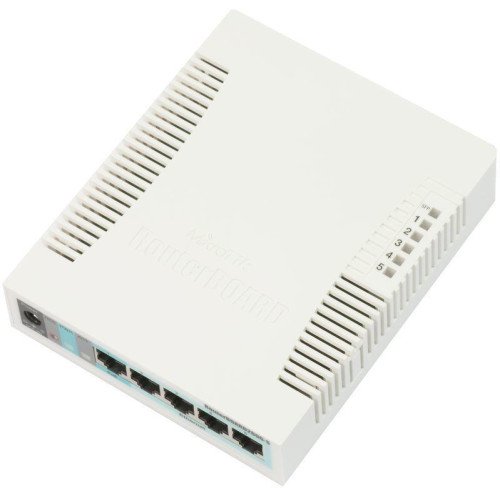 NET SWITCH 5PORT 1000M/CSS106-5G-1S MIKROTIK