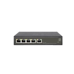 NET SWITCH 5PORT 4POE 1000M/GES-2105P LEVELONE