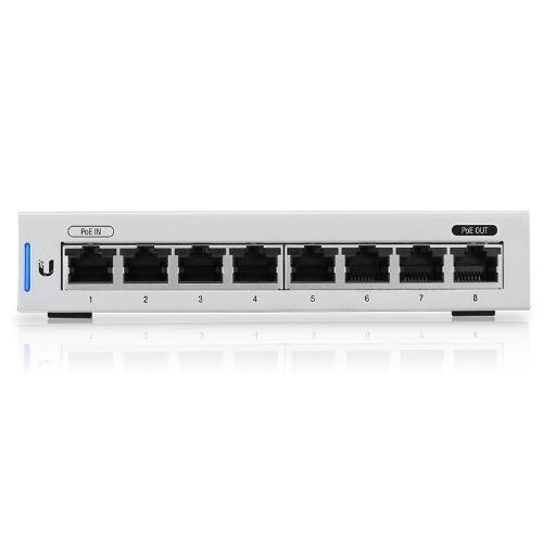 NET SWITCH 8PORT 1000M 1POE/UNIFI US-8 UBIQUITI