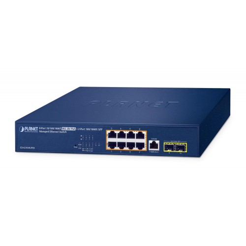 NET SWITCH 8PORT 1000M SFP/GS-4210-8UP2S PLANET