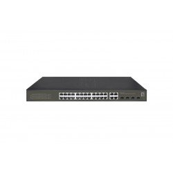 NET SWITCH 28PORT 24POE 1000M/GES-2128P LEVELONE