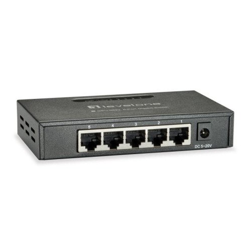 NET SWITCH 5PORT 10/100/1000M/GEU-0523 LEVELONE