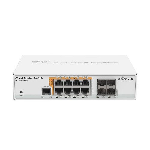 MIKROTIK 4SFP CRS112-8P-4S-IN