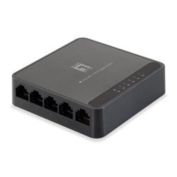 NET SWITCH 5PORT 10/100/1000M/GEU-0522 LEVELONE