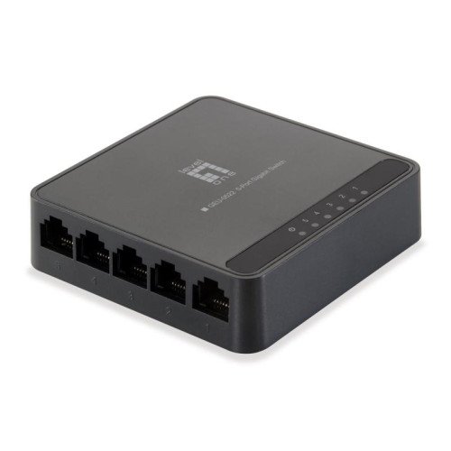 NET SWITCH 5PORT 10/100/1000M/GEU-0522 LEVELONE
