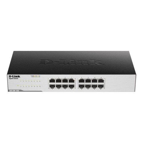 NET SWITCH 16PORT 1000M/UNMANAGED GO-SW-16G D-LINK
