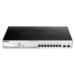 NET SWITCH 10PORT 10/100/1000/2SFP DGS-1210-10MP/E D-LINK