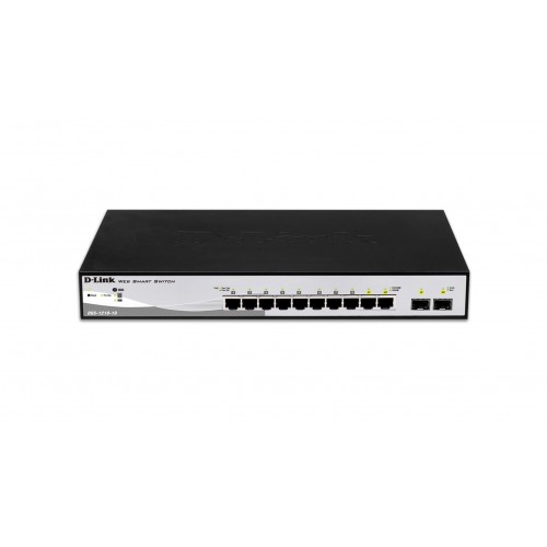 NET SWITCH 10PORT 10/100/1000/2SFP DGS-1210-10/E D-LINK