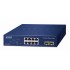 NET SWITCH 8PORT 1000M SFP/GS-2210-8T2S PLANET