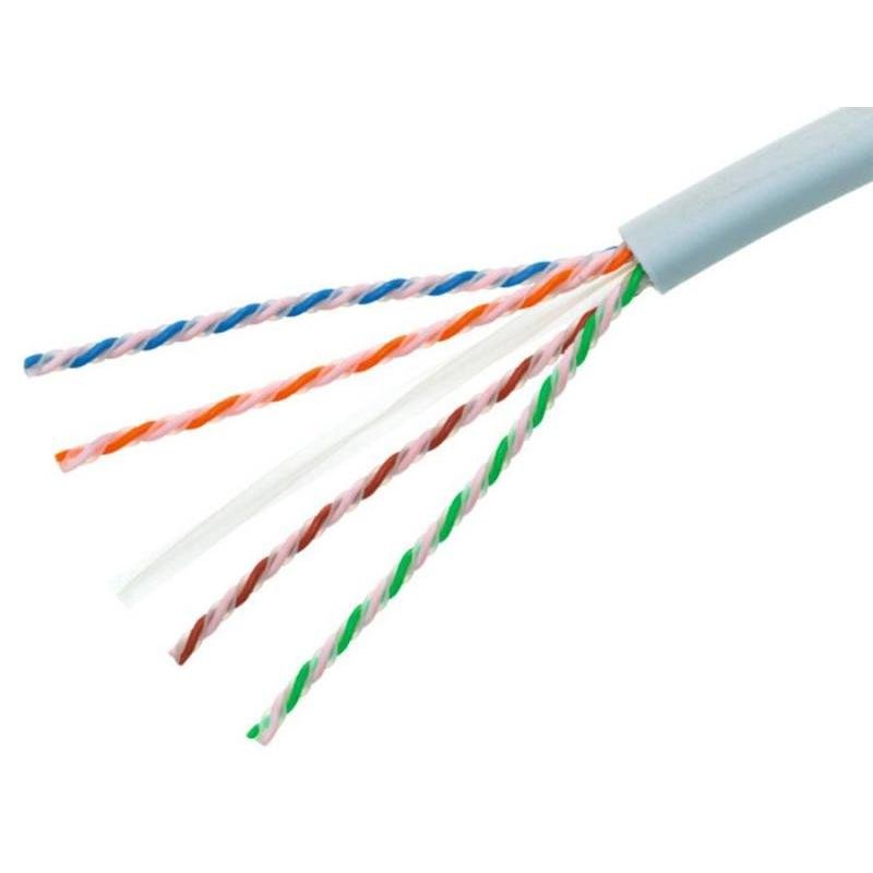 CABLE CAT6 U/UTP LSZH 450MHZ/ECA 500M GREY R35057 R&M