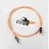 PATCH CABLE CAT6 LSZH 1M/ORANGE N116.P1A010OK AGINODE