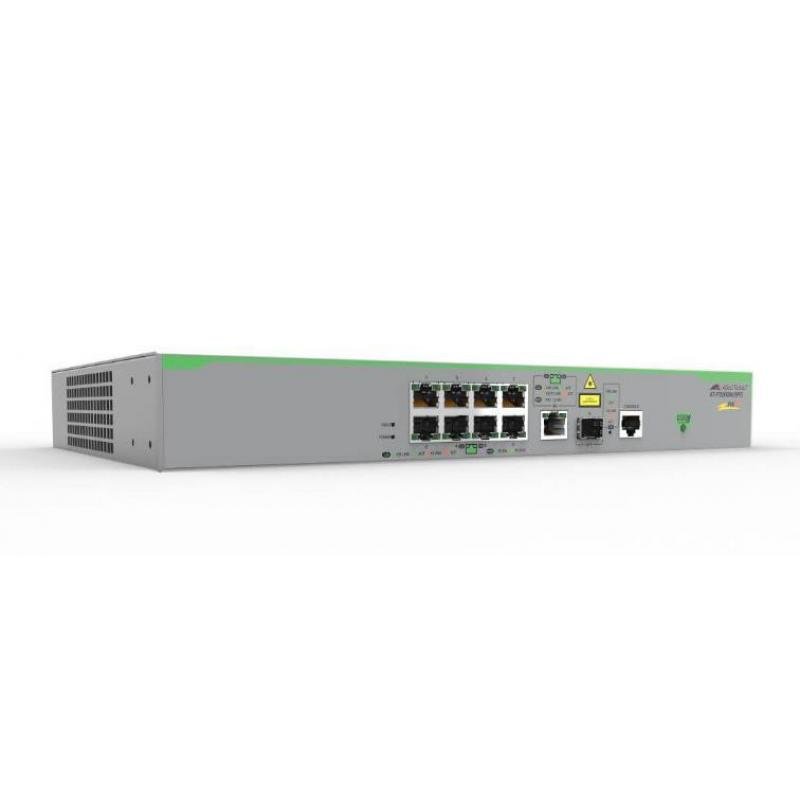 NET SWITCH 8PORT 10/100/1000T/SFP AT-FS980M/9PS-50 ALLIED