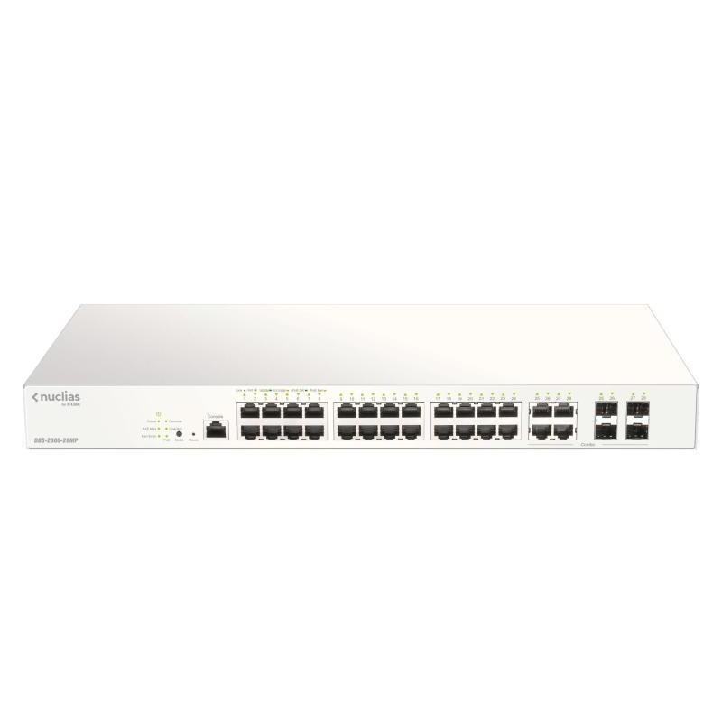 NET SWITCH 28PORT 100/1000/4SFP DBS-2000-28MP D-LINK