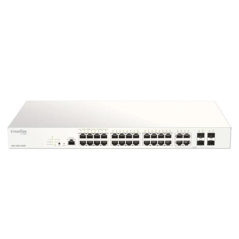 NET SWITCH 28PORT 100/1000/4SFP DBS-2000-28MP D-LINK