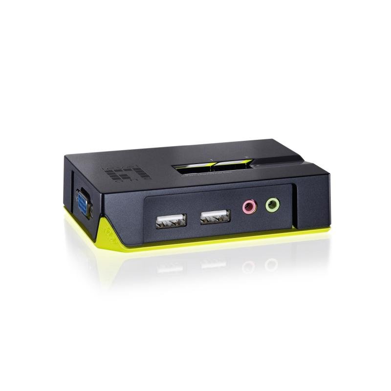 NET SWITCH KVM USB VGA/2PORT KVM-0221 LEVELONE