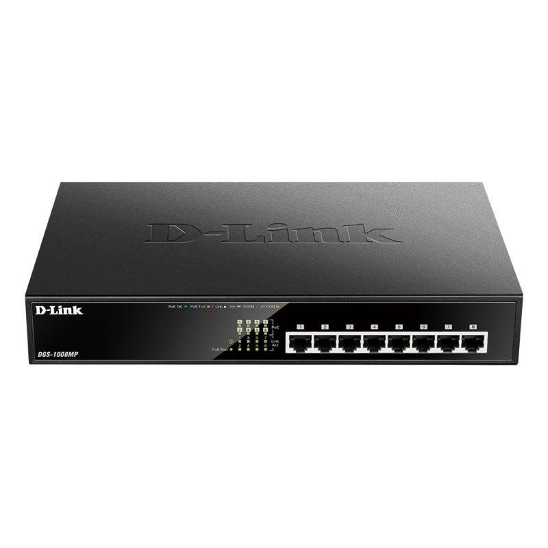 NET SWITCH 8PORT 10/100/1000/POE DGS-1008MP D-LINK