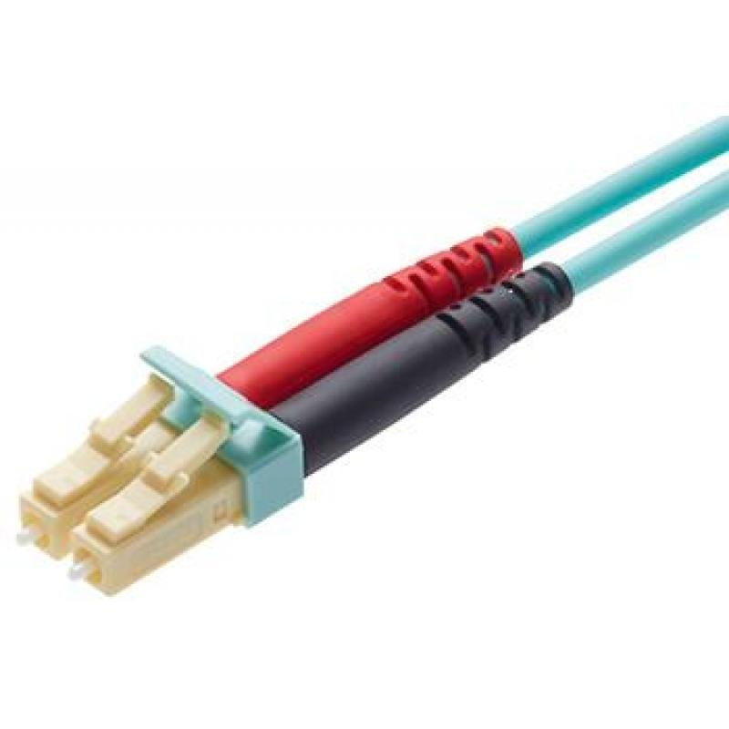 PATCH CABLE FO LC-DUPLEX LSZH/OM3 3M BEIGE/TURQ R323065 R&M