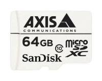 MEMORY MICRO SDXC 64GB 10PCS//SURV. W/ADAPTER 5801-961 AXIS