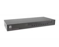 NET SWITCH KVM PS/2-USB VGA/8PORT KVM-3208 LEVELONE