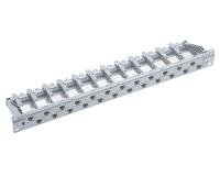 PATCH PANEL CAT5E 24XRJ45/1U GRAY R812470 R&M