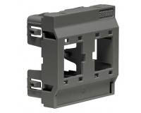 NET ACC MOUNTING PLATE 45X45/2X1PORT BLACK R313333 R&M