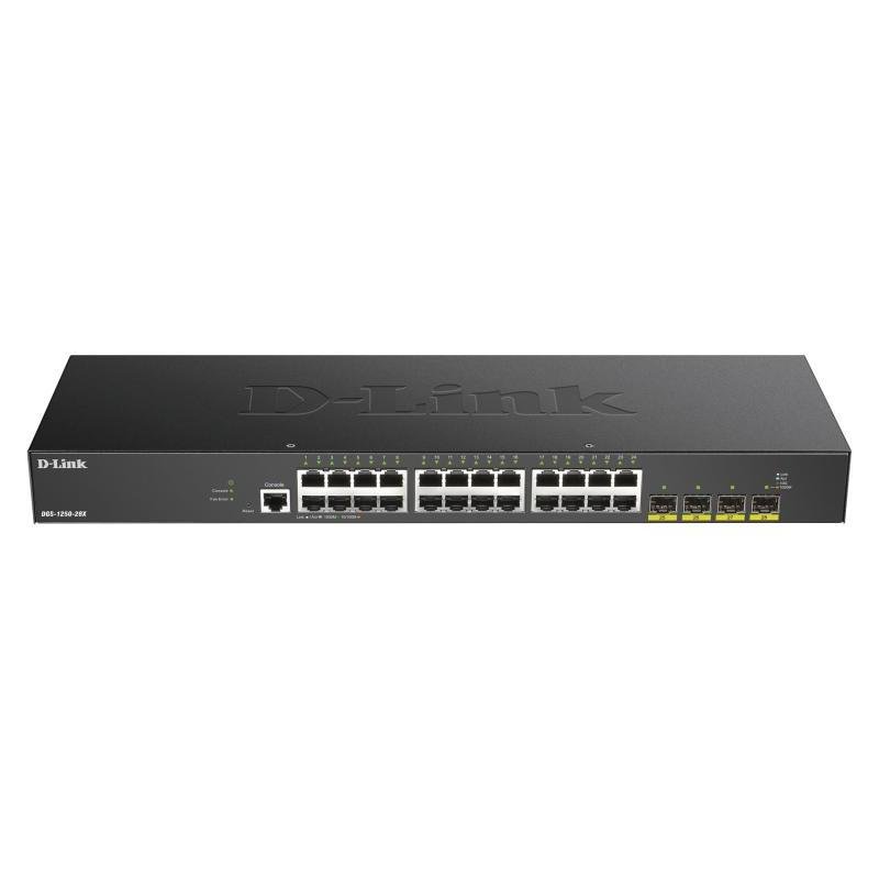 NET SWITCH 24PORT 1000M SFP+/DGS-1250-28X/E D-LINK